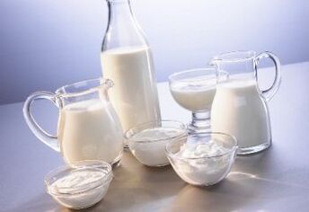 Milchprodukte für die Potenz
